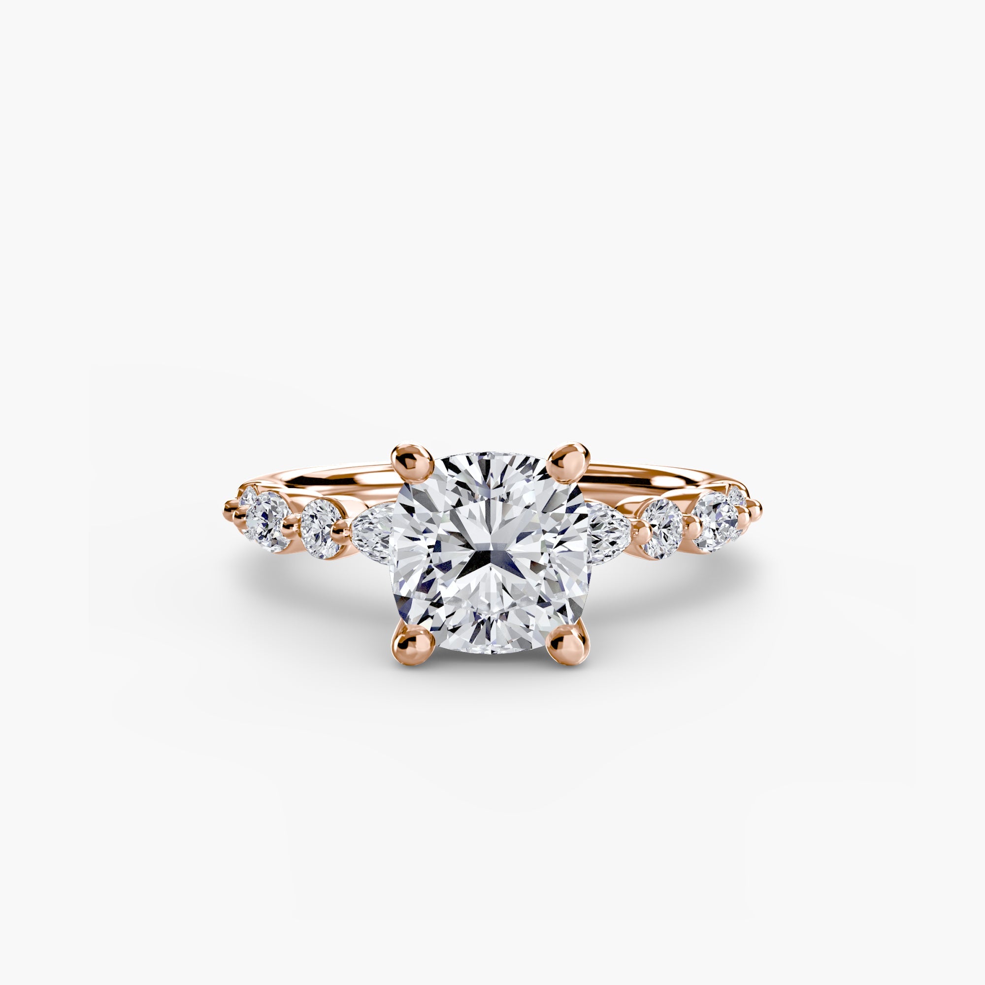 Solitaire with Eternity Pavé 2 EclectiCarat