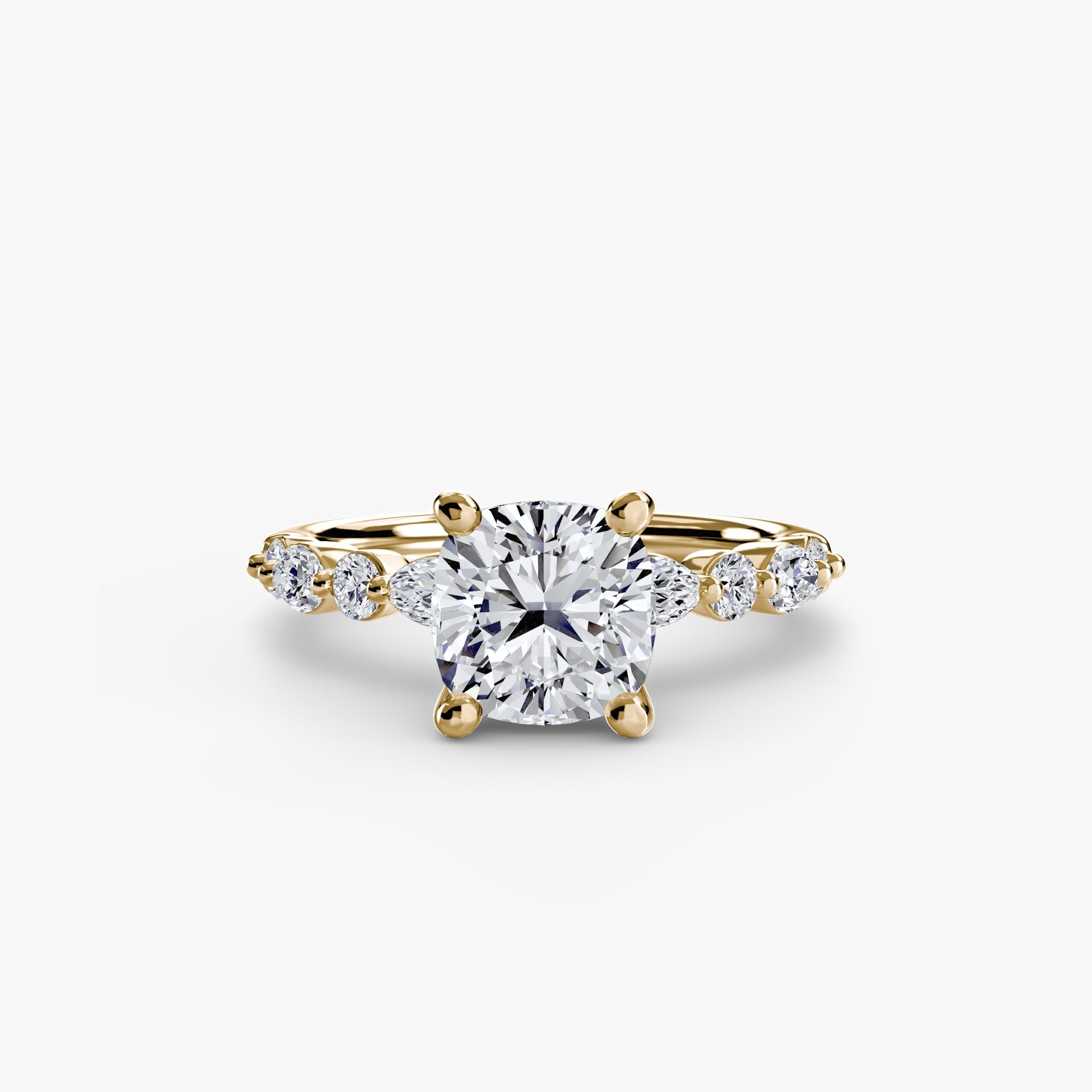 Solitaire with Eternity Pavé 2 EclectiCarat