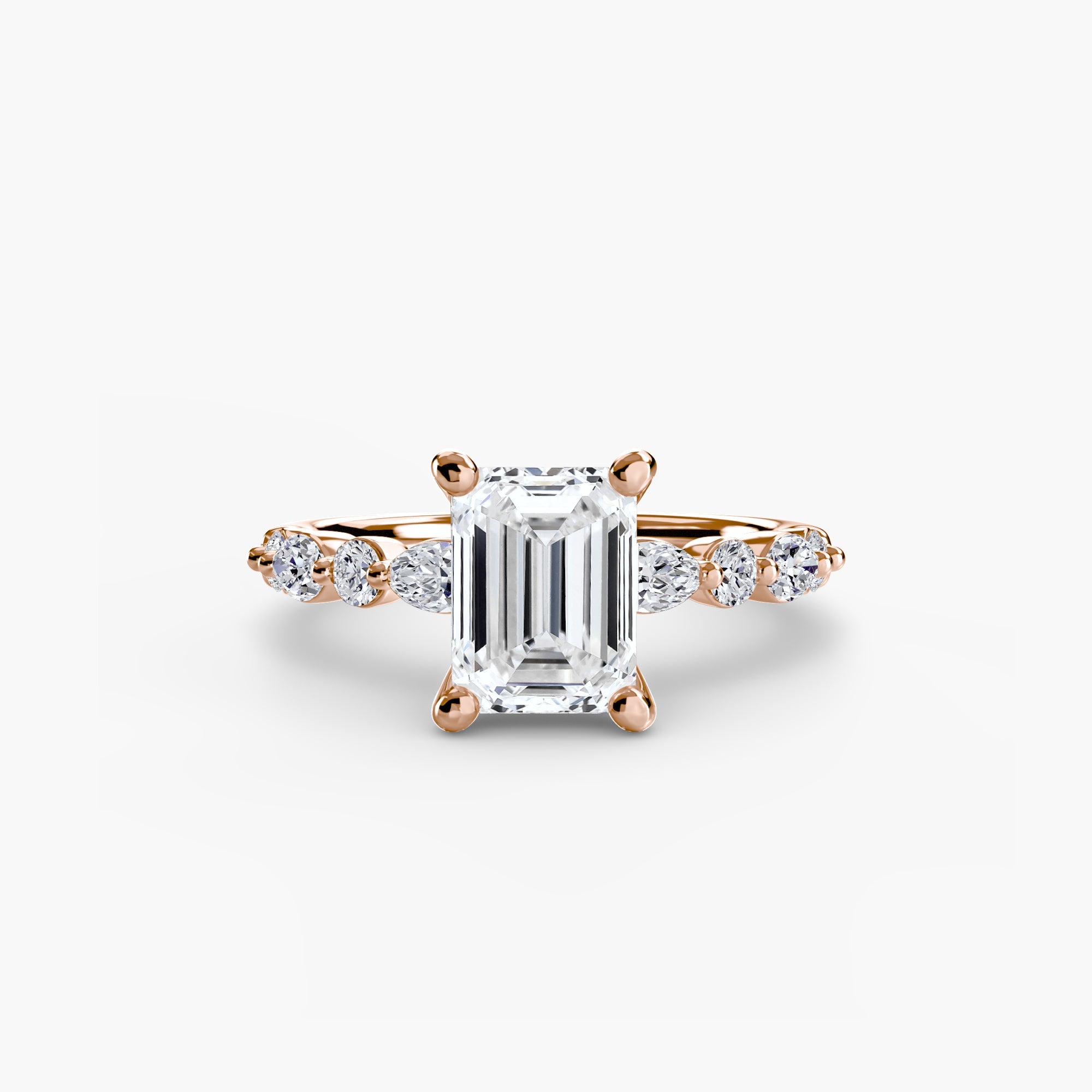Solitaire with Eternity Pavé 2 EclectiCarat