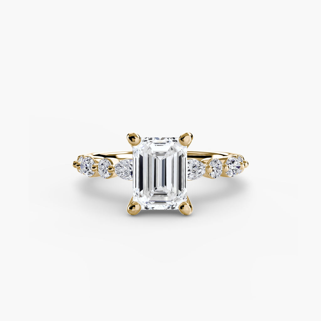 Solitaire with Eternity Pavé 2 EclectiCarat