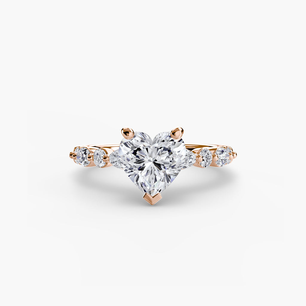 Solitaire with Eternity Pavé 2 EclectiCarat