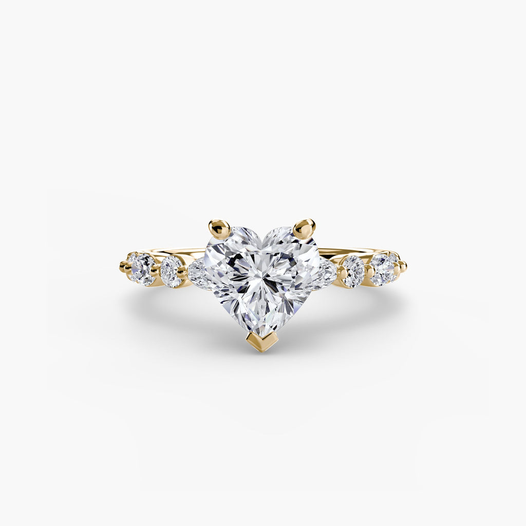 Solitaire with Eternity Pavé 2 EclectiCarat
