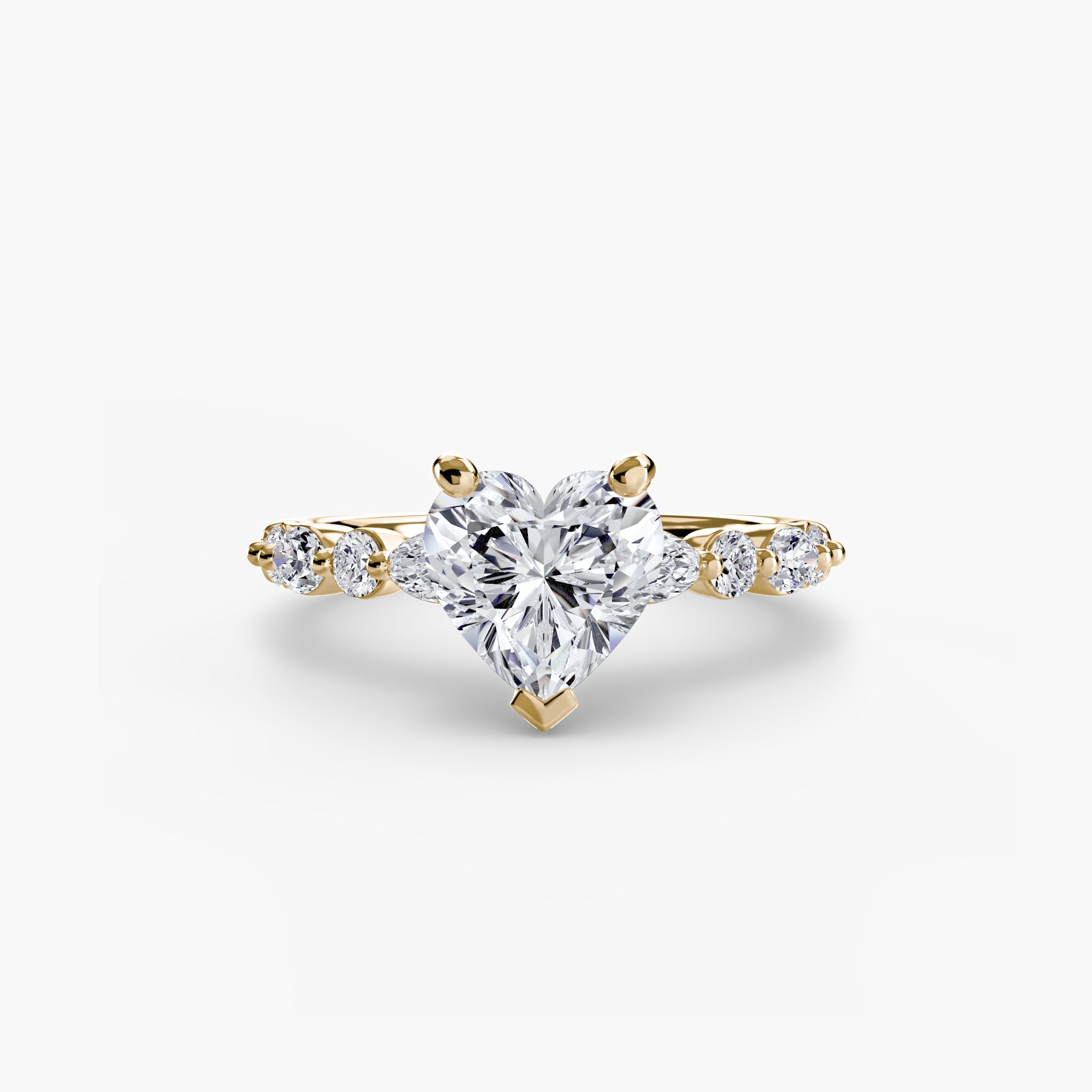 Solitaire with Eternity Pavé 2 EclectiCarat