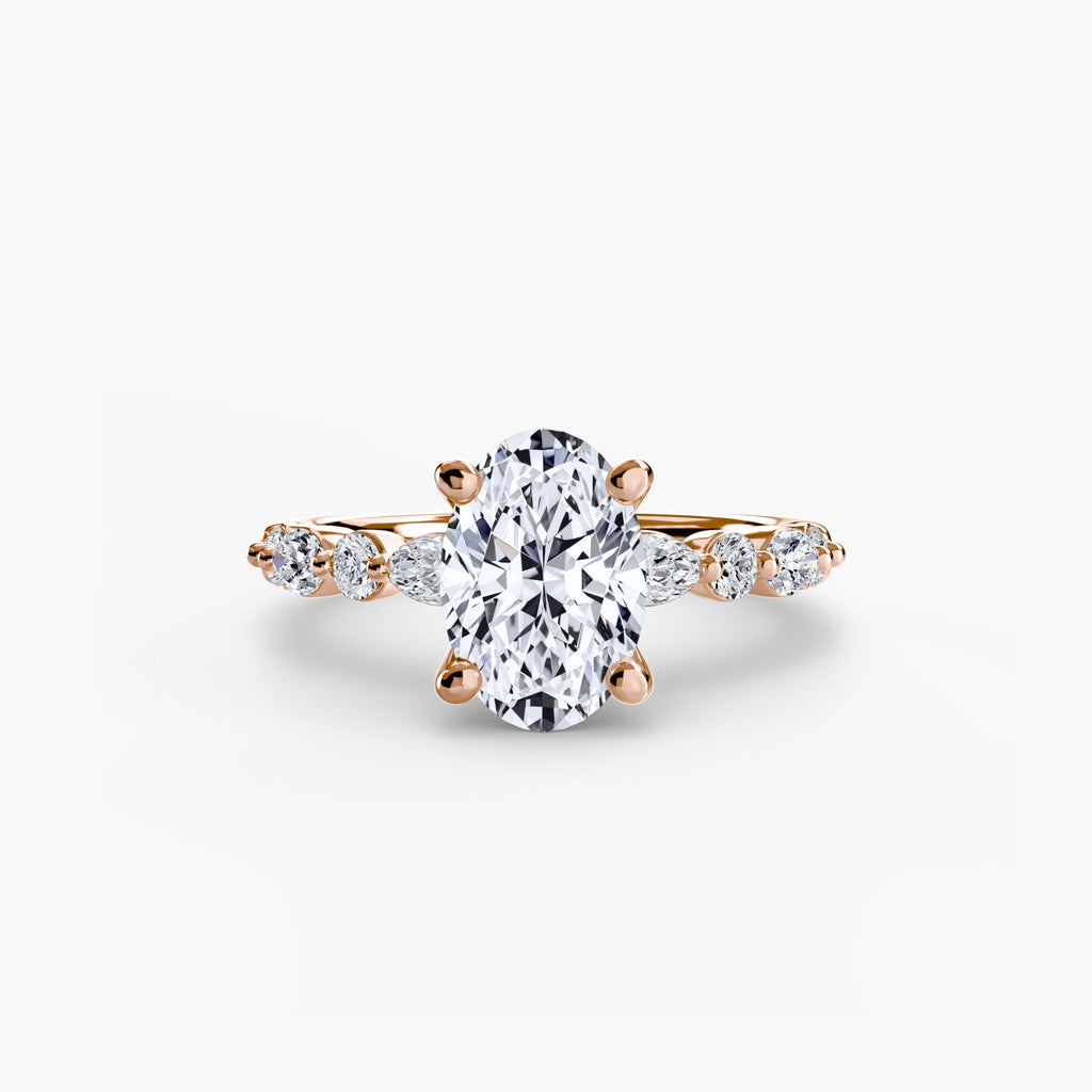 Solitaire with Eternity Pavé 2 EclectiCarat