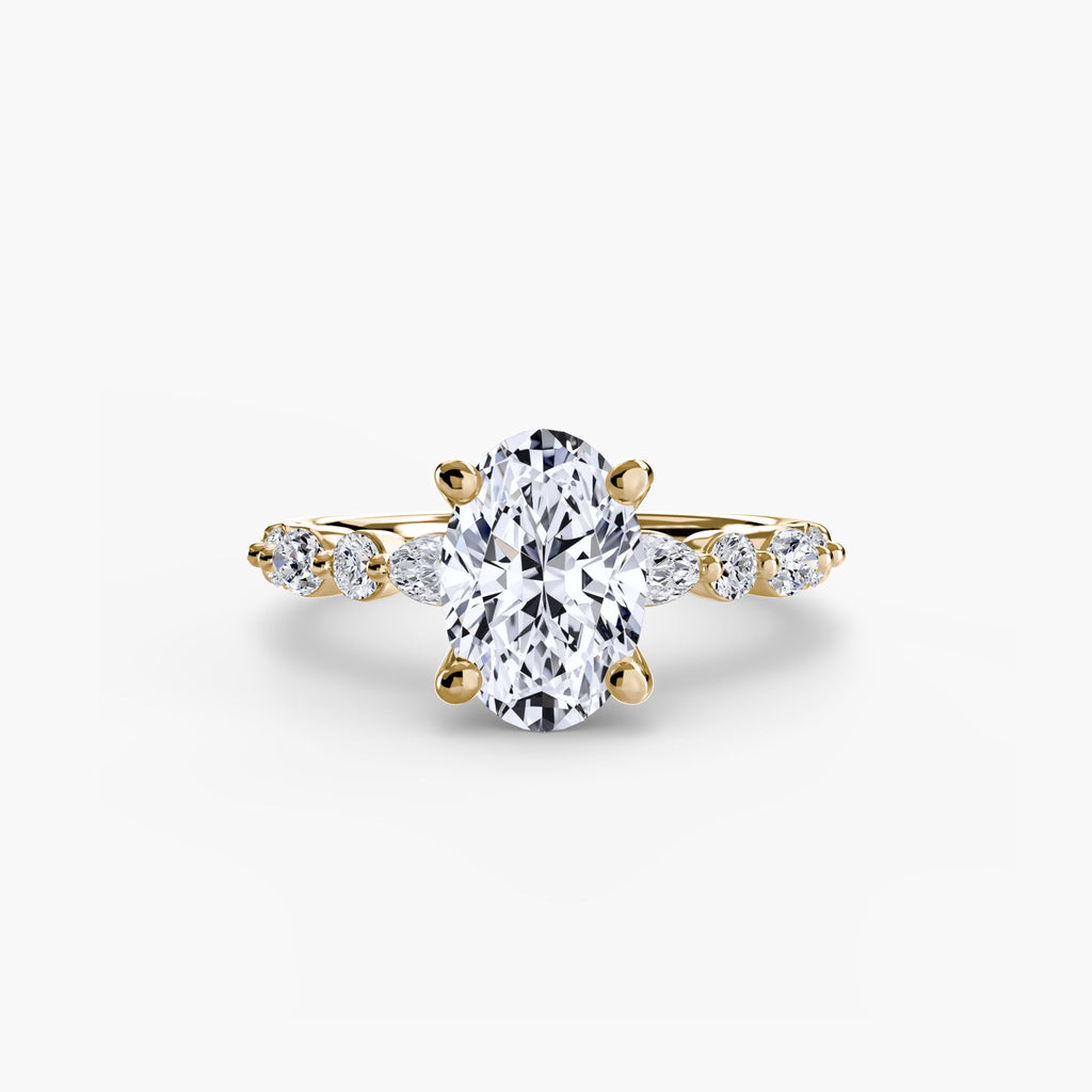 Solitaire with Eternity Pavé 2 EclectiCarat