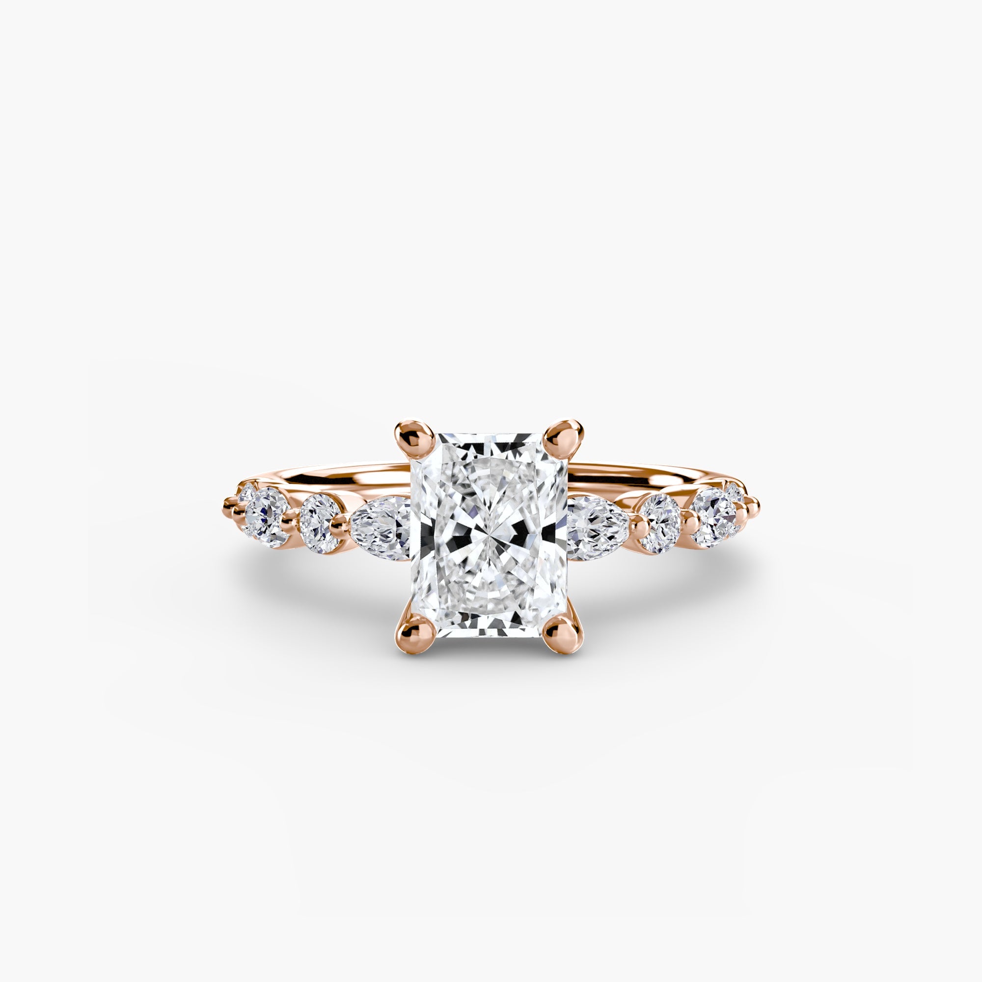 Solitaire with Eternity Pavé 2 EclectiCarat