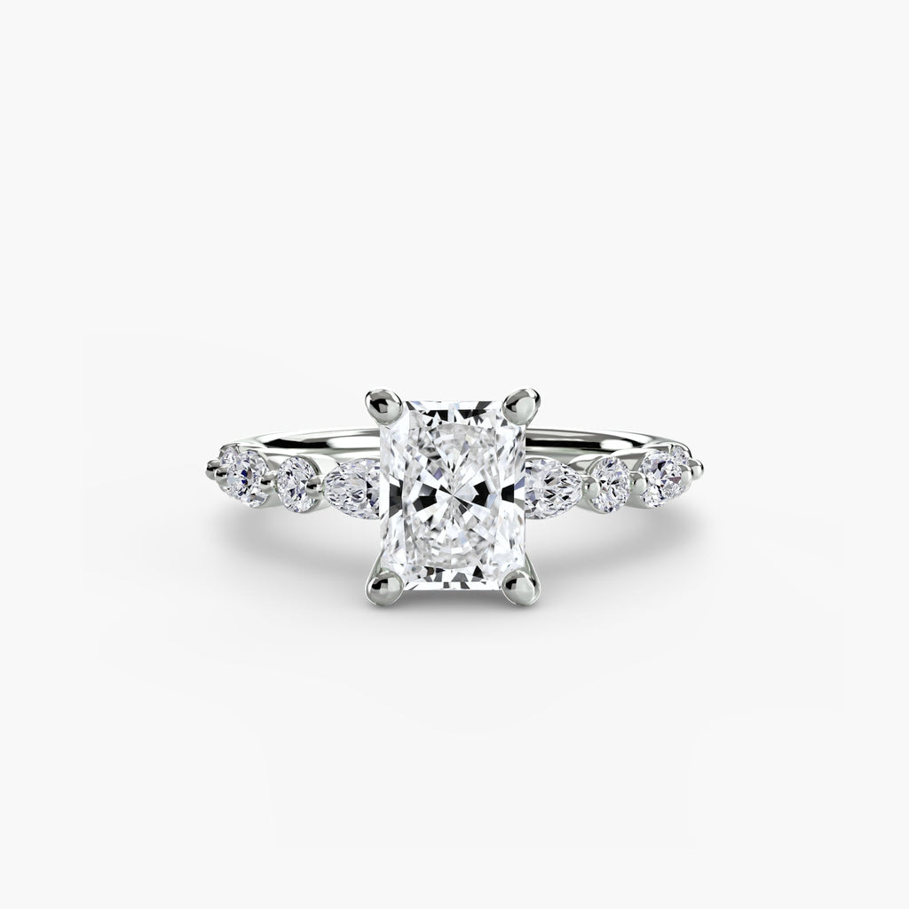 Solitaire with Eternity Pavé 2 EclectiCarat