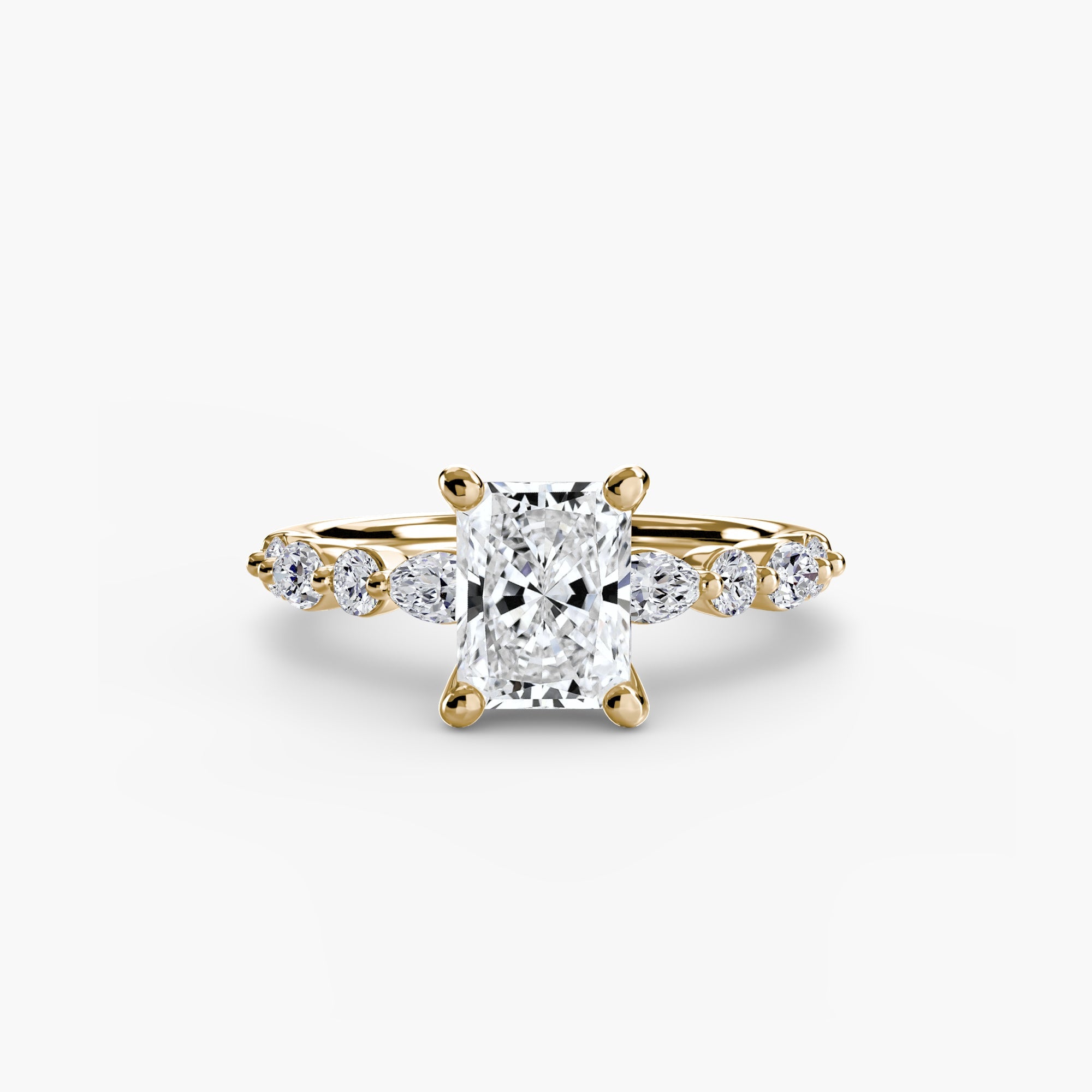 Solitaire with Eternity Pavé 2 EclectiCarat