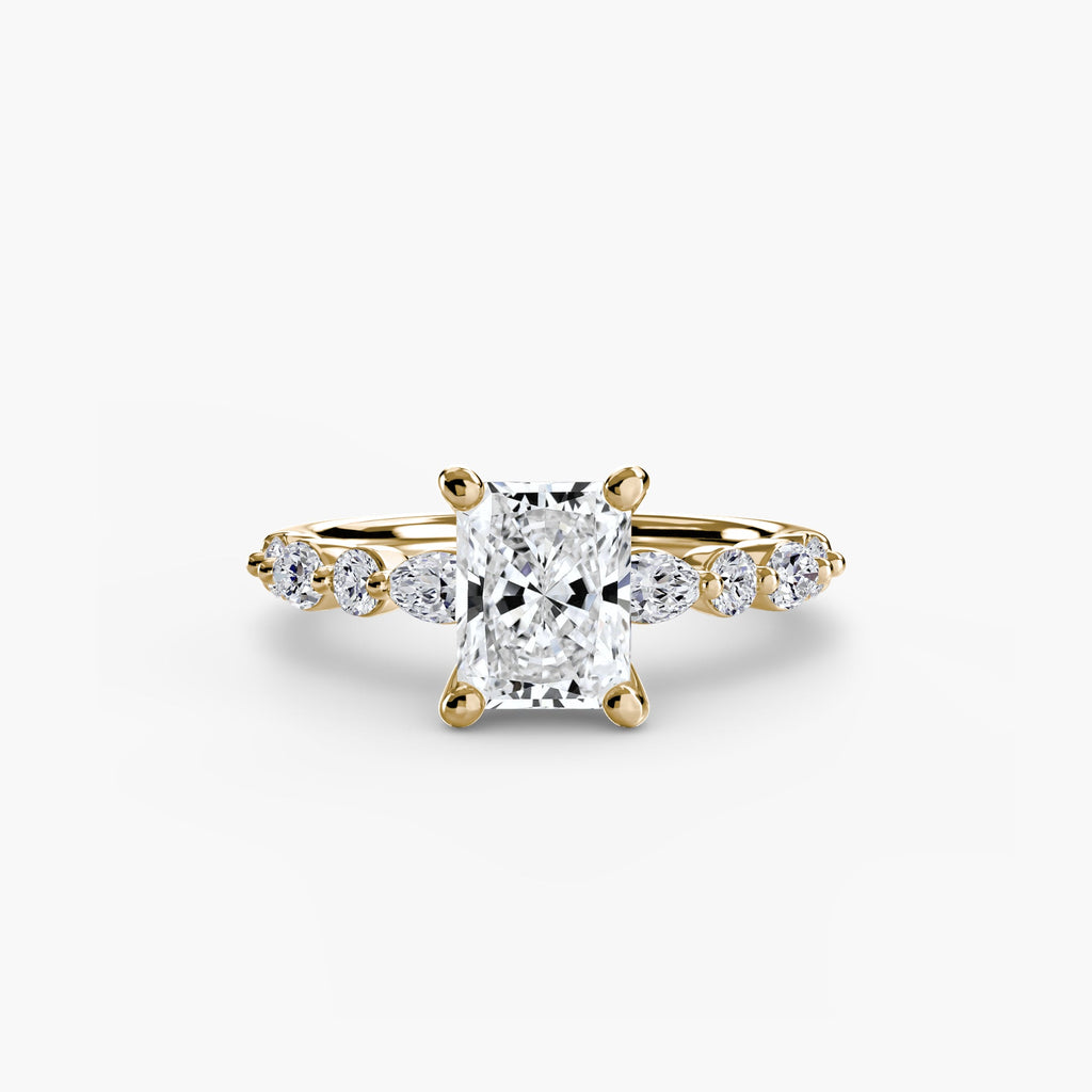 Solitaire with Eternity Pavé 2 EclectiCarat