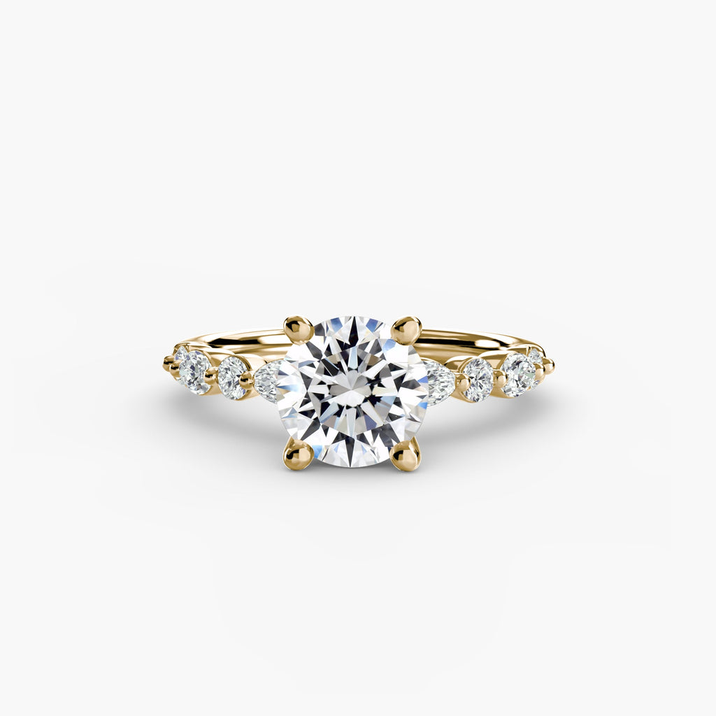 Solitaire with Eternity Pavé 2 EclectiCarat